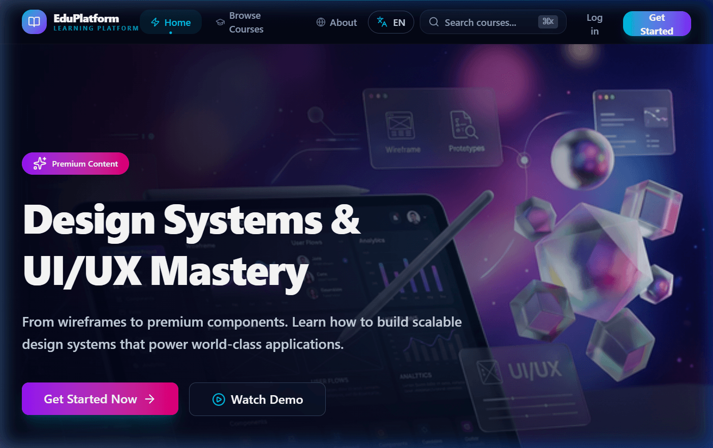Full-Stack LMS Platform