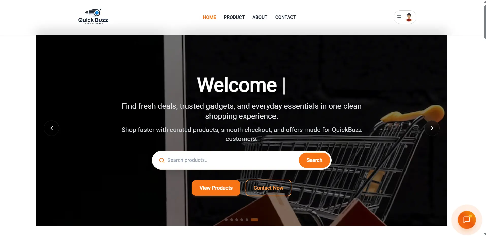Quick Buzz E-Commerce — thumbnail